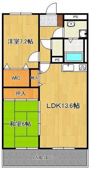 ルシオーレの間取り画像