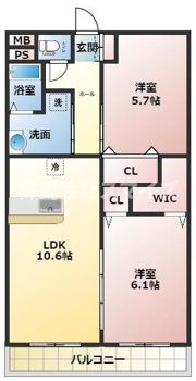 LIVEの間取り画像