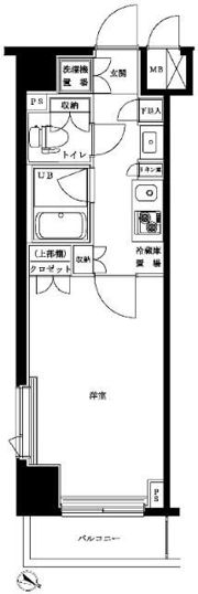 ルーブル多摩川南六郷の間取り画像