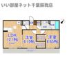 ルシェリア一番館・二番館の間取り画像