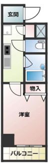 スカイコート新小岩の間取り画像