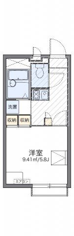 レオパレス新都心の間取り画像