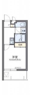 レオパレス久米Ⅱの間取り画像