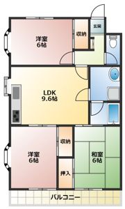 加藤ハイツの間取り画像