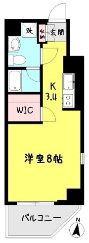 メゾン・ド・ルミエール東山の間取り画像