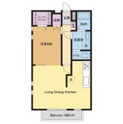 SANDA－FLATⅡの間取り画像