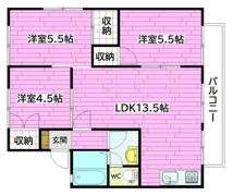 セジュール堀田の間取り画像