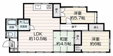 モデラート釜利谷東の間取り画像