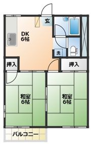 パークハイムⅠの間取り画像