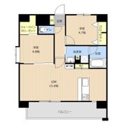 LIBTH月出の間取り画像