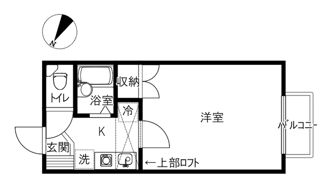 パティオの間取り画像