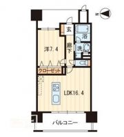 アルファステイツ高松駅前の間取り画像