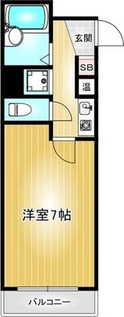 インペリアルルーム(旧パールハイツカトウ)の間取り画像
