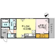 カノン蓮池の間取り画像