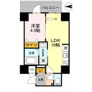 アヴニール東三国の間取り画像
