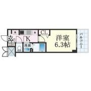 プレサンス南堀江スタイルズの間取り画像