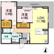 アルカディア中山の間取り画像