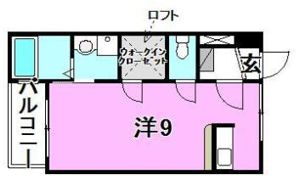 北代フラットの間取り画像