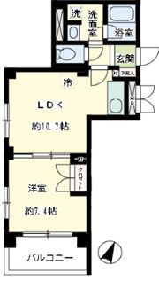 ルート山手の間取り画像