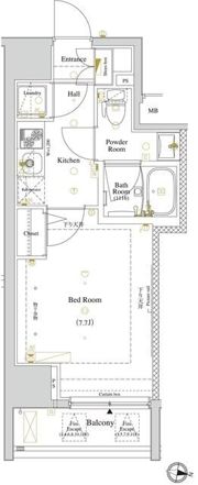 ガリシア中野弥生町の間取り画像