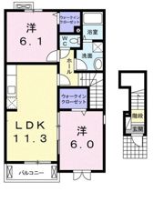 レジレンスパーク Ⅰの間取り画像