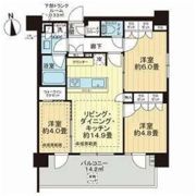 ウィルローズ自由が丘の間取り画像
