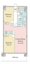 レジディア南千住の間取り画像