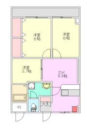 寿々ビルの間取り画像