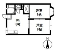 メゾンサンキ―ルの間取り画像