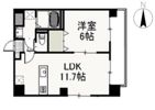 エルベ瓦町の間取り画像