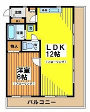 カーサヒビヤの間取り画像