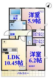 フォルモントの間取り画像