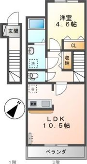 グレイシアスの間取り画像