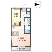 ユースハイムの間取り画像