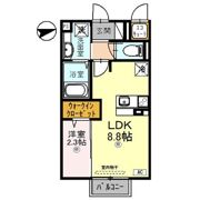 コーポラスみのりの間取り画像