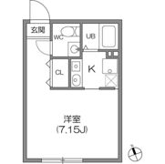 ZESTY神楽坂Ⅰの間取り画像