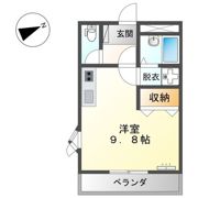 ライフシティ林の間取り画像