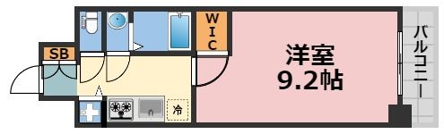 アーデンタワー靭公園の間取り画像