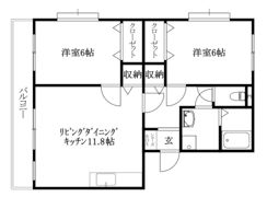 マンション坊っちゃんの間取り画像