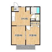 コーポエスペランサの間取り画像