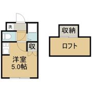 アップルハウス福住町B棟の間取り画像