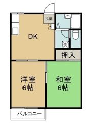 佐藤ハイツの間取り画像