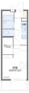 レオパレス東蟹屋の間取り画像