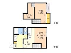 POLARIS CITY九研1の間取り画像
