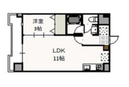 フォンティーヌ弓之町の間取り画像