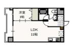 フォンティーヌ弓之町の間取り画像