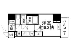 CREST TAPP DITA神戸西パークフロントの間取り画像
