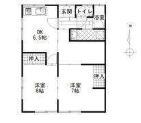 メゾン高島西の間取り画像