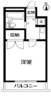 コンド六番館の間取り画像