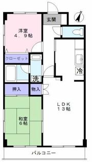 エクセルシアの間取り画像